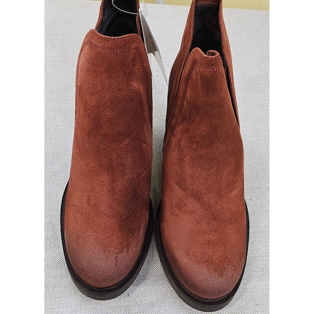 Bos & Co Belfield Brick Oil Suede Ankle Boots P04-25811 Women EU 37 US 6.5